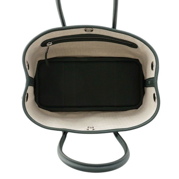 エルメス トートバッグ ネオ・ガーデン 23 ガーデンパーティ ヴェールマングローブ/シルバー金具 トゴ K刻印