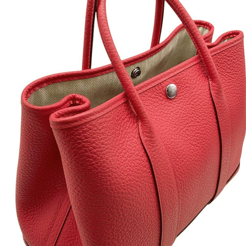 エルメス トートバッグ ガーデンパーティTPM ブーゲンビリア/シルバー金具 ネゴンダ Y刻印