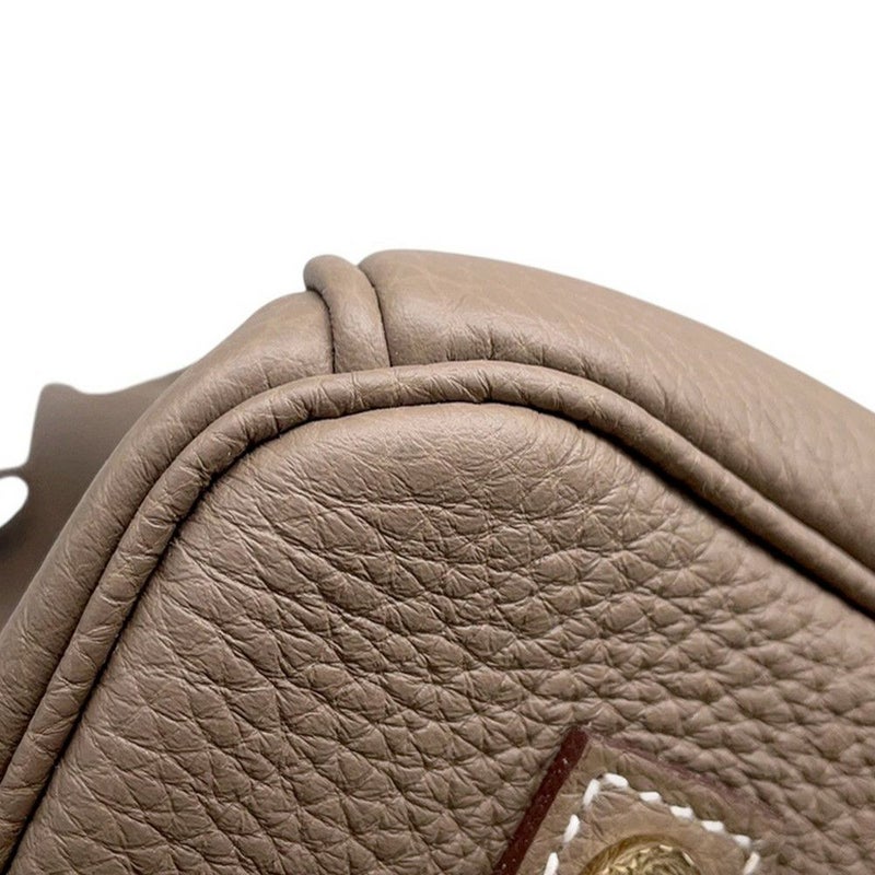 エルメス バーキン35 エトゥープ/ゴールド金具 トゴ K刻印 HERMES Birkin ハンドバッグ