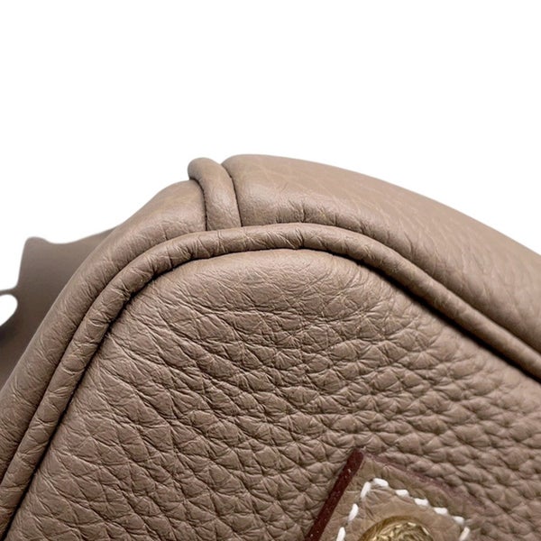 エルメス バーキン35 エトゥープ/ゴールド金具 トゴ K刻印 HERMES Birkin ハンドバッグ