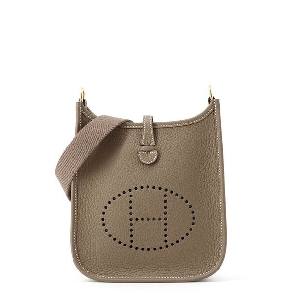 エルメス エブリンTPM 85cm アマゾン エトゥープ/ゴールド金具 トリヨンクレマンス K刻印