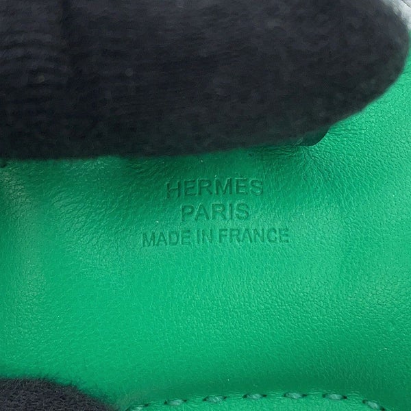 エルメス バッグチャーム ロデオPM ミント/マラカイト/ブルーブリュム ラムスキン U刻印 HERMES