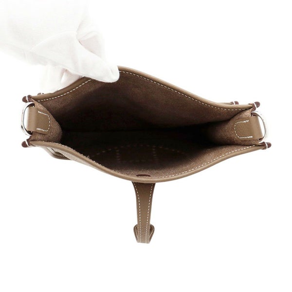 エルメス ショルダーバッグ エブリン3 23 エトゥープ/シルバー金具 トリヨンクレマンス K刻印