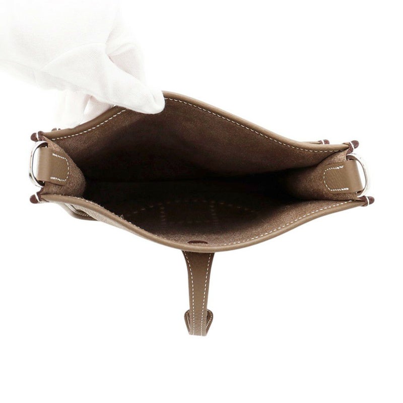 エルメス ショルダーバッグ エブリン3 23 エトゥープ/シルバー金具 トリヨンクレマンス K刻印