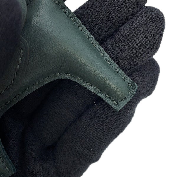 エルメス バッグチャーム ロデオPM ペガサス ヴェールマングローブ ラムスキン K刻印 HERMES