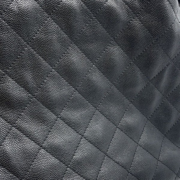 シャネル チェーンショルダーバッグ CHANEL25 ミディアム ココマーク マトラッセ  キャビアスキン AS5293 CHANEL 黒