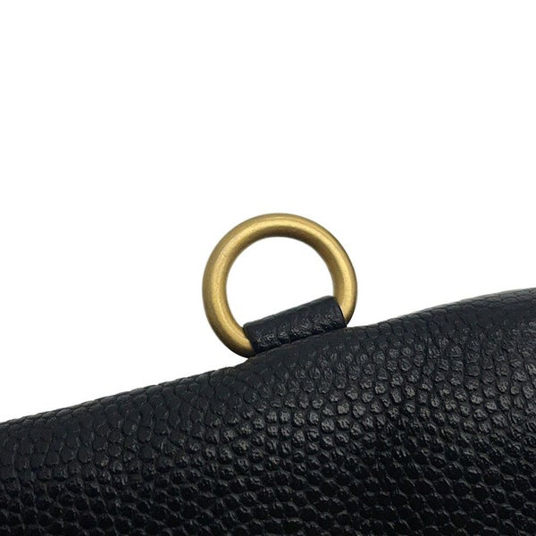 シャネル チェーンショルダーバッグ CHANEL25 ミディアム ココマーク マトラッセ  キャビアスキン AS5293 CHANEL 黒