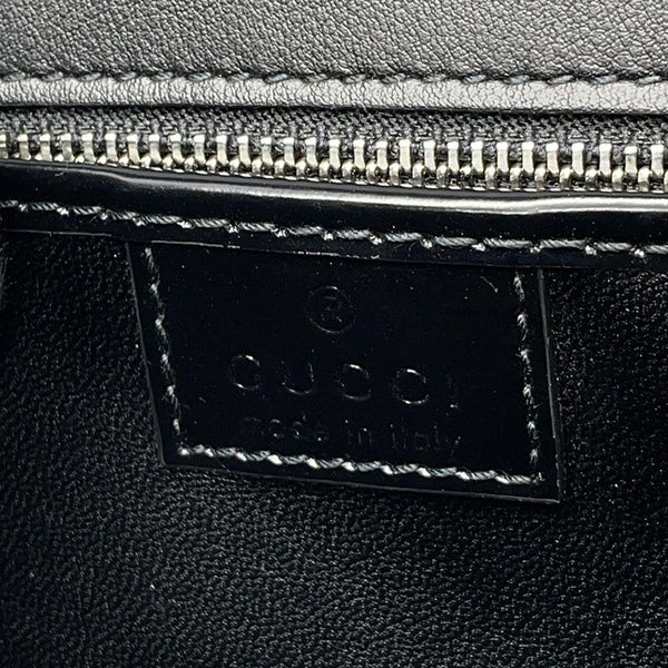 グッチ ハンドバッグ レザー GG ハーフムーン 805815 GUCCI バッグ 2way ショルダーバッグ 黒