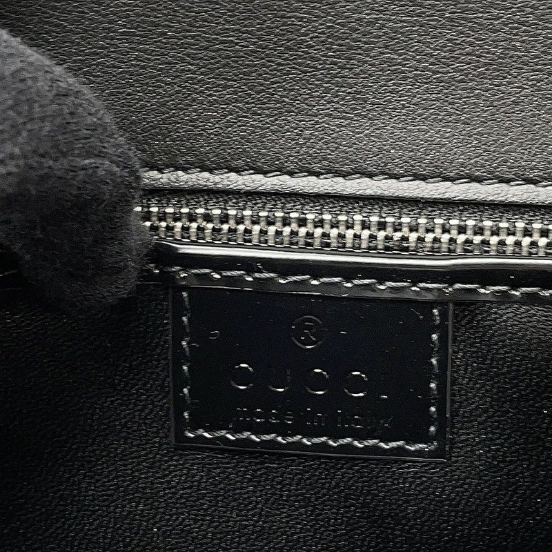 グッチ ハンドバッグ レザー GG ハーフムーン 805815 GUCCI バッグ 2way ショルダーバッグ 黒