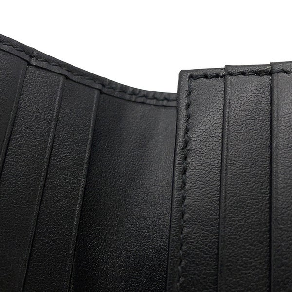 グッチ 二つ折り財布 GGマーモント ダブルG ミニウォレット 466492 GUCCI 財布 シェブロン キルティング カードケース 黒