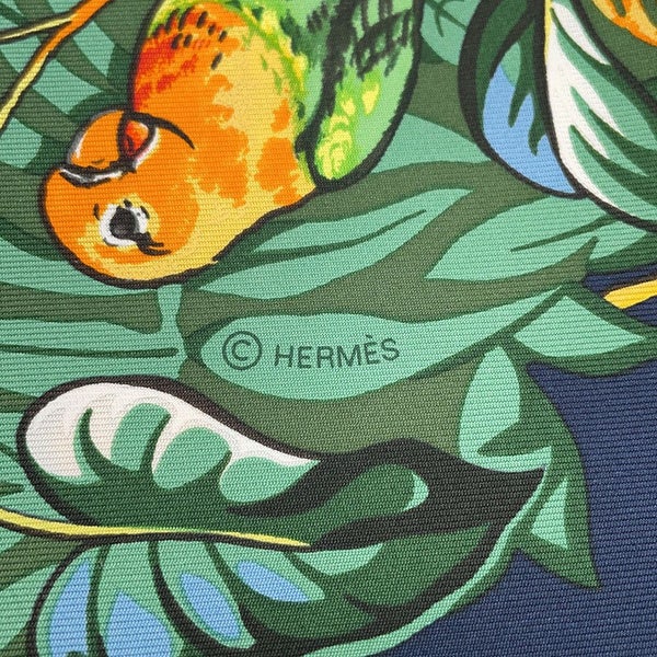 エルメス スカーフ カレ90 ジャングル・ラブ JUNGLE LOVE HERMES シルク 2024秋冬