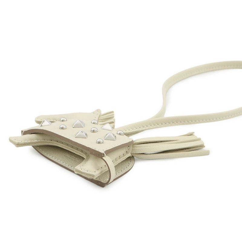 エルメス バッグチャーム ロデオPM ロベオ ロック クレ/シルバー金具 ラムスキン/スイフト K刻印 HERMES
