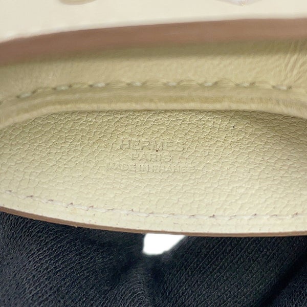 エルメス バッグチャーム ロデオPM ロベオ ロック クレ/シルバー金具 ラムスキン/スイフト K刻印 HERMES