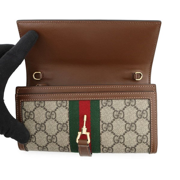 グッチ チェーンウォレット GGスプリーム ジャッキー1961 652681 GUCCI 財布