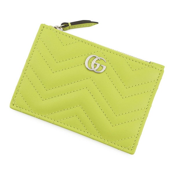 グッチ キーケース GGマーモント ダブルG 837747 GUCCI シェブロン キルティング カードケース
