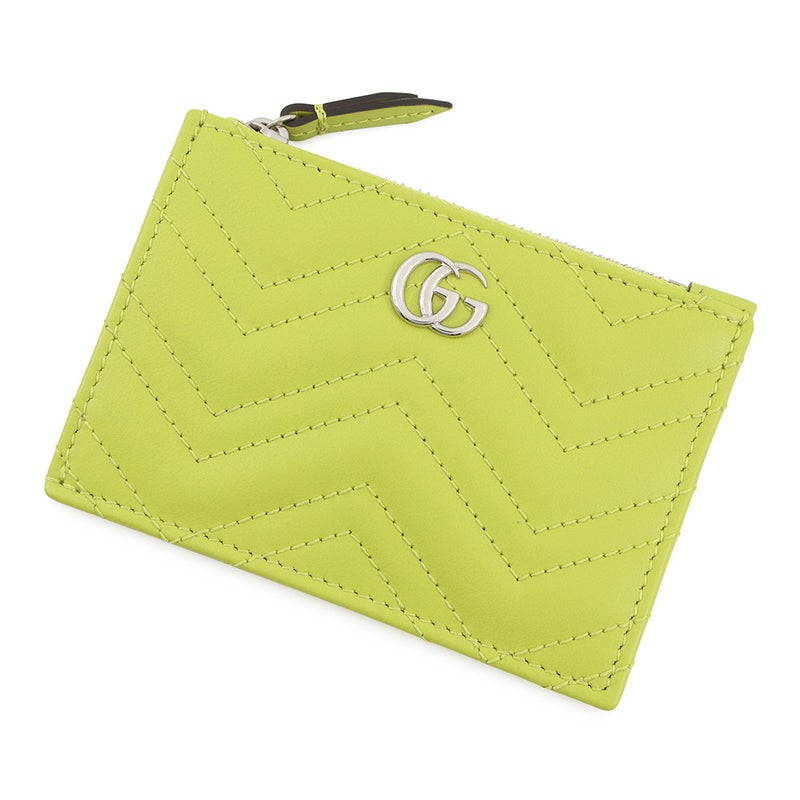 グッチ キーケース GGマーモント ダブルG 837747 GUCCI シェブロン キルティング カードケース