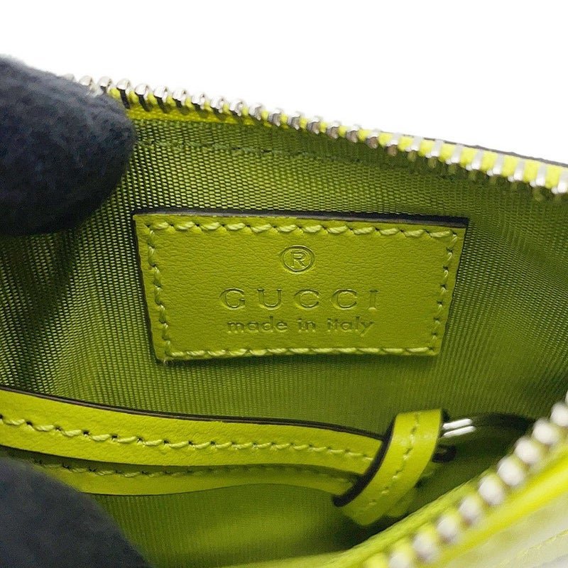 グッチ キーケース GGマーモント ダブルG 837747 GUCCI シェブロン キルティング カードケース