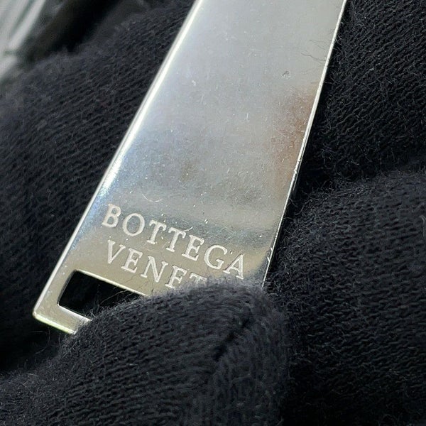 ボッテガヴェネタ ショルダーバッグ イントレチャート レザー 596730 BOTTEGA VENETA 黒