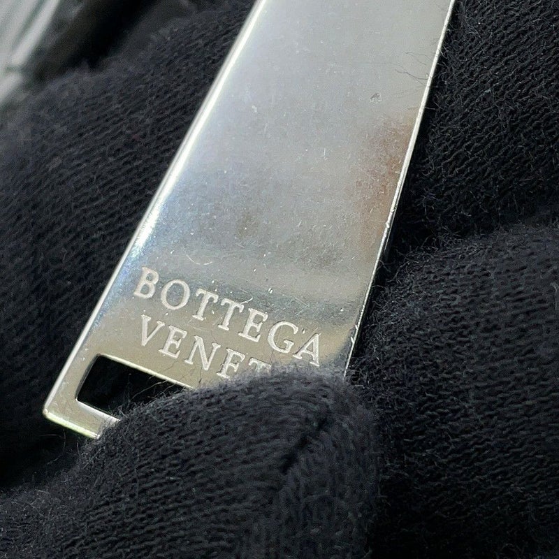 ボッテガヴェネタ ショルダーバッグ イントレチャート レザー 596730 BOTTEGA VENETA 黒