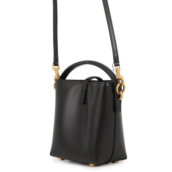 サンローランパリ ハンドバッグ LE 37 ミニ バケットバッグ カーフレザー 765870 SAINT LAURENT PARIS 黒 2way