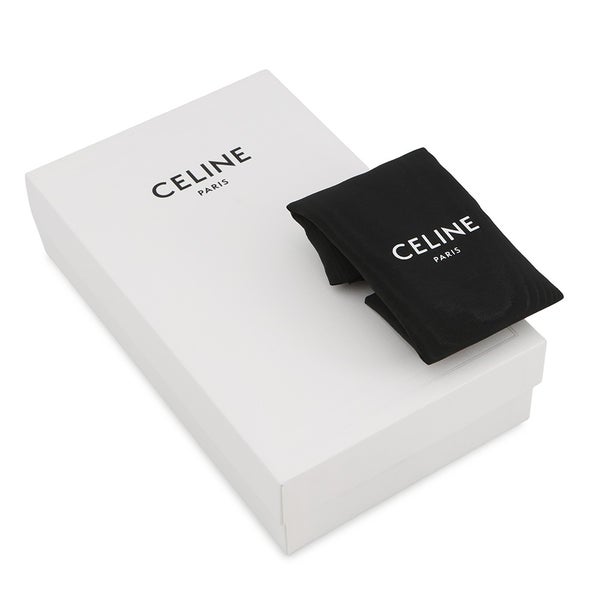 セリーヌ ショルダーバッグ トリオンフ ミニカメラバッグ 刺繍 PVC/レザー 10J582 CELINE バッグ ブラウン