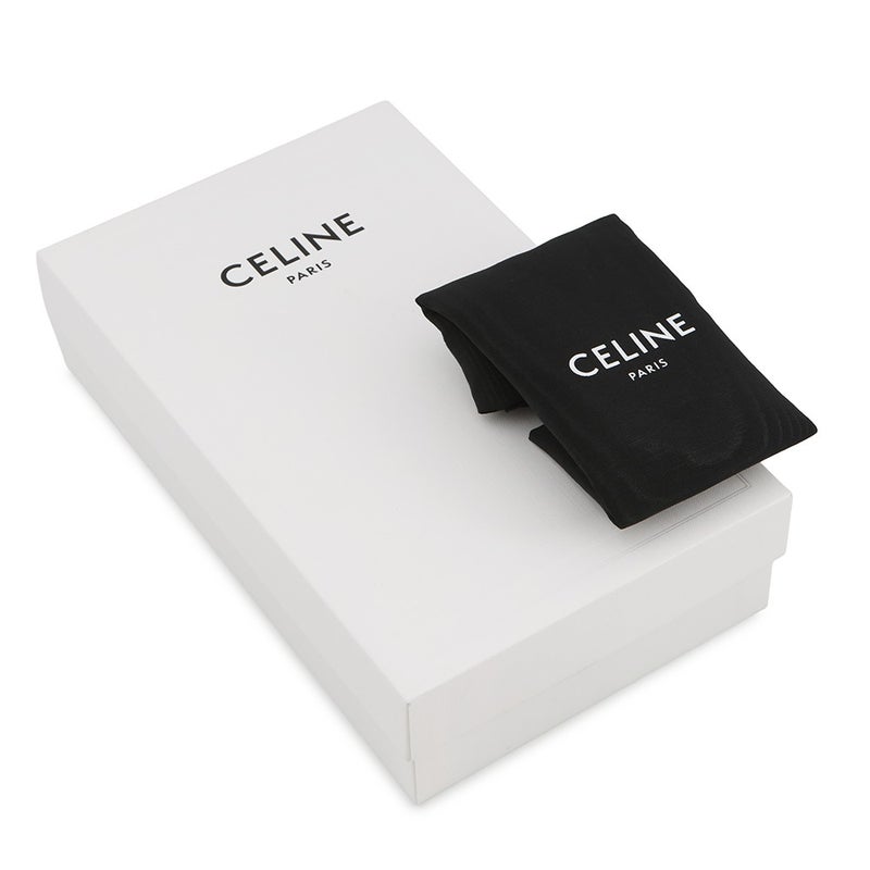 セリーヌ ショルダーバッグ トリオンフ ミニカメラバッグ 刺繍 PVC/レザー 10J582 CELINE バッグ ブラウン