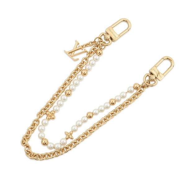ルイヴィトン バッグチャーム パール リバー メタル フェイクパール M02608 LOUIS VUITTON
