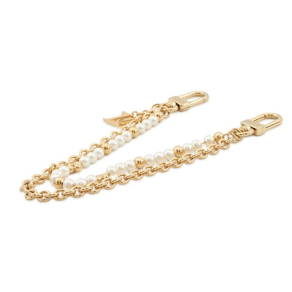 ルイヴィトン バッグチャーム パール リバー メタル フェイクパール M02608 LOUIS VUITTON