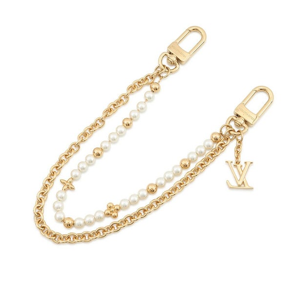 ルイヴィトン バッグチャーム パール リバー メタル フェイクパール M02608 LOUIS VUITTON