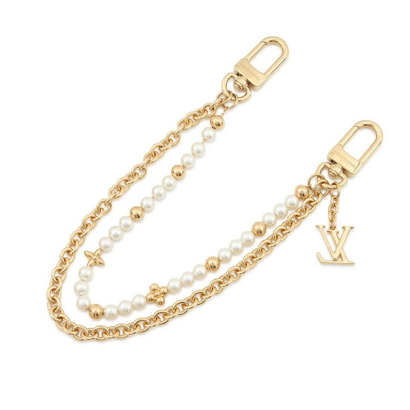ルイヴィトン バッグチャーム パール リバー メタル フェイクパール M02608 LOUIS VUITTON