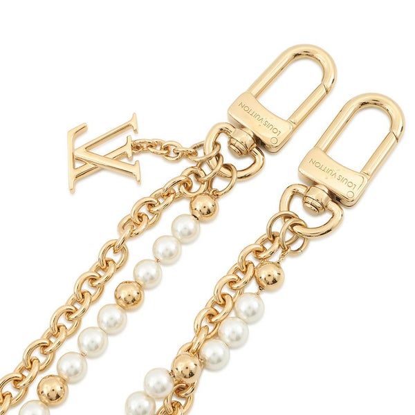 ルイヴィトン バッグチャーム パール リバー メタル フェイクパール M02608 LOUIS VUITTON