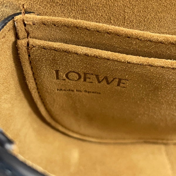 ロエべ ショルダーバッグ ゲート デュアル ミニ ソフトカーフ/ジャカード A650N46X13 LOEWE