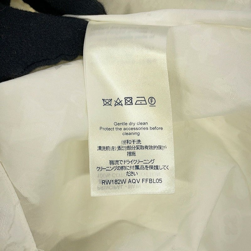 ルイヴィトン 半袖シャツ モモノグラム ドルマン袖 コットン レディースサイズ36 LOUIS VUITTON トップス 白