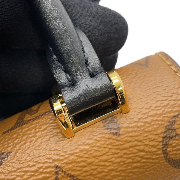 ルイヴィトン ハンドバッグ モノグラム・リバース ティルシット M46548 ヴィトン バッグ 3way ショルダーバッグ 黒 ブラック