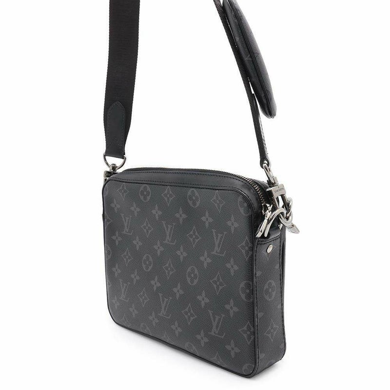 ルイヴィトン ショルダーバッグ モノグラム・エクリプス リバース トリオ・メッセンジャー M69443 LOUIS VUITTON 黒 ブラック