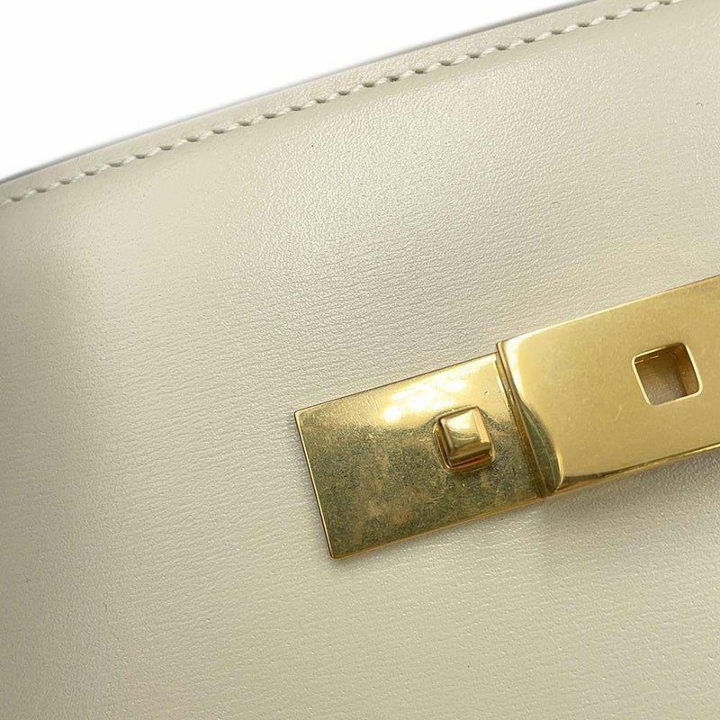 サンローランパリ ショルダーバッグ マンハッタン スモール カーフレザー 675626 SAINT LAURENT PARIS 白 ホワイト