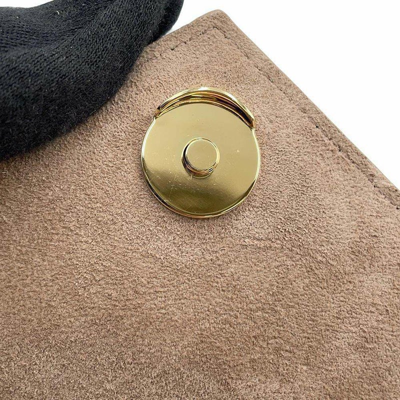 サンローランパリ チェーンショルダーバッグ エンヴェロップ ミディアム スエード 600185 SAINT LAURENT PARIS