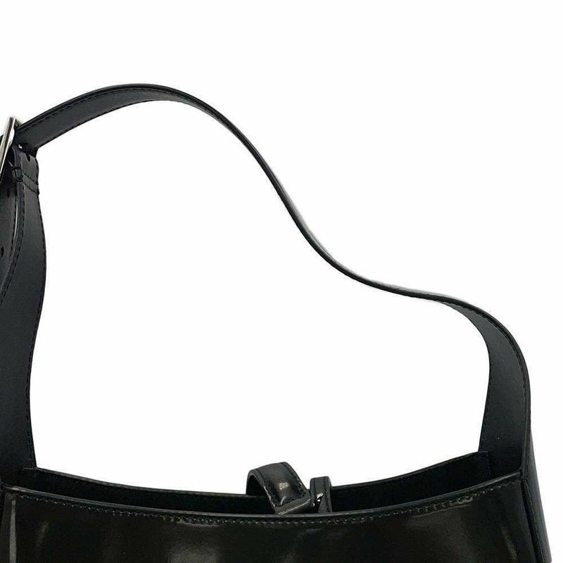 サンローランパリ ショルダーバッグ LE 5  7 ホーボーバッグ スモール パテントレザー 727709 SAINT LAURENT PARIS 黒