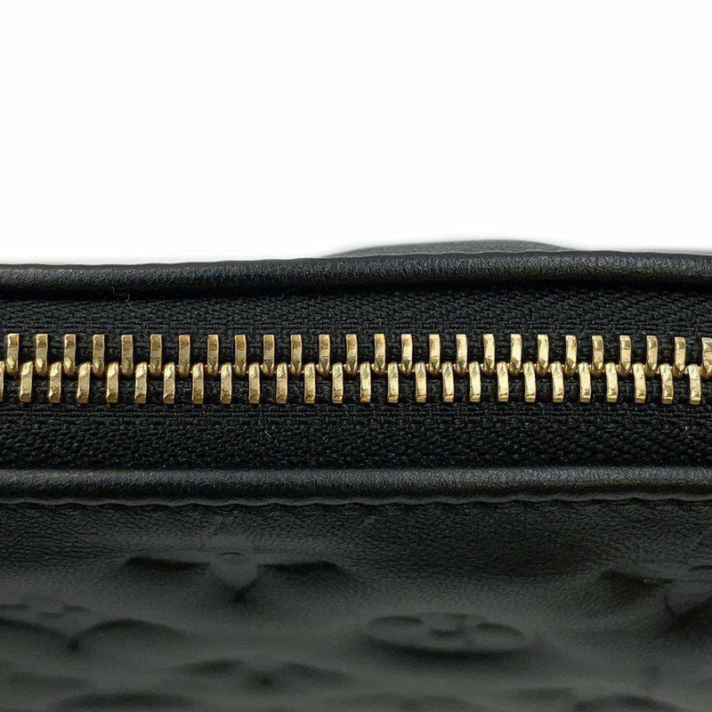 ルイヴィトン ショルダーバッグ モノグラム/ラムスキン クッサンPM M57790 LOUIS VUITTON 3way クラッチ ブラック 黒