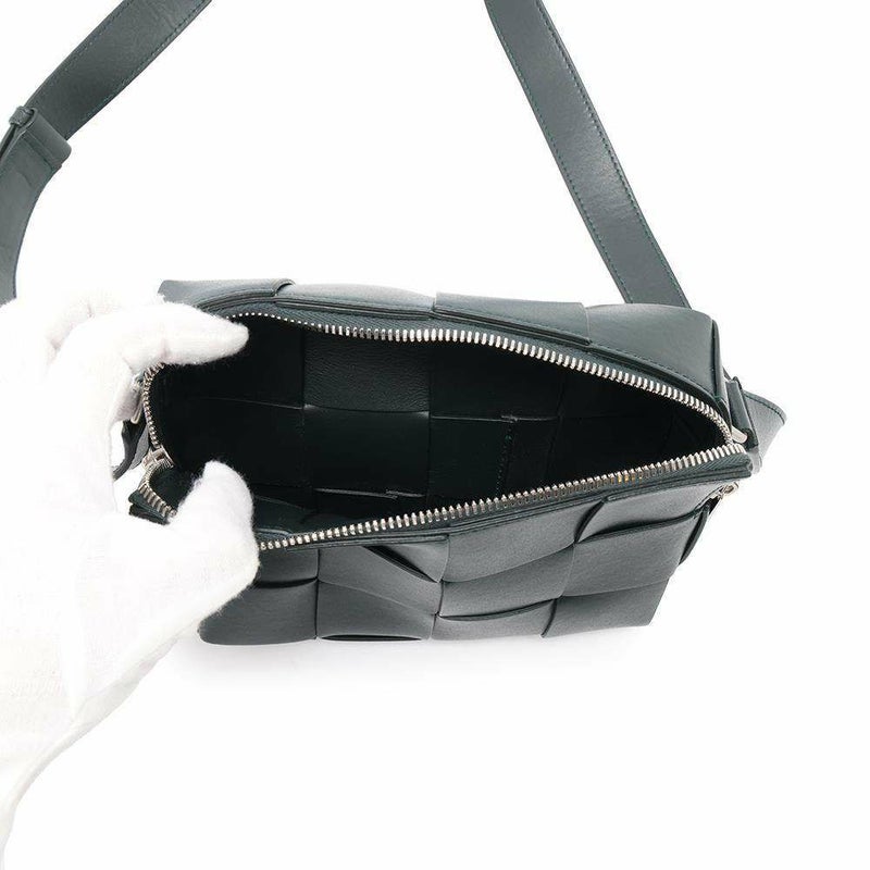 ボッテガヴェネタ ショルダーバッグ カセット カメラバッグ カーフレザー 730027 BOTTEGA VENETA