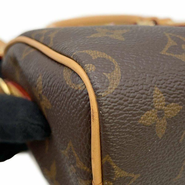 ルイヴィトン ハンドバッグ モノグラム ナノ・スピーディ M81085 LOUIS VUITTON 2way