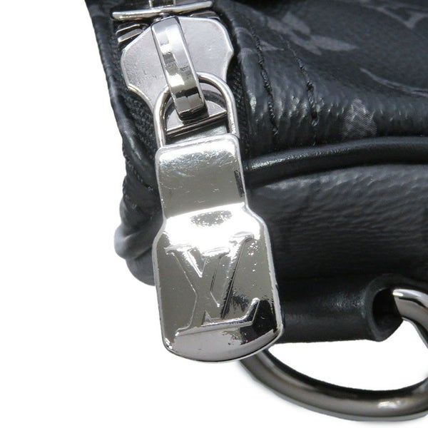 ルイヴィトン ハンドバッグ モノグラム・エクリプス リバース キーポル・バンドリエール35 M46655 2way ブラック 黒