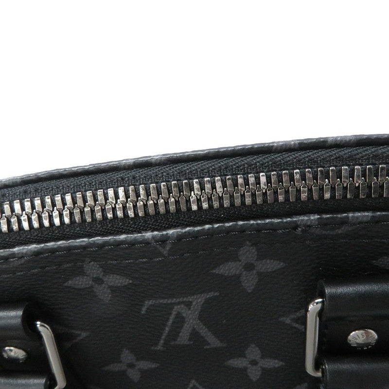 ルイヴィトン ハンドバッグ モノグラム・エクリプス リバース キーポル・バンドリエール35 M46655 2way ブラック 黒