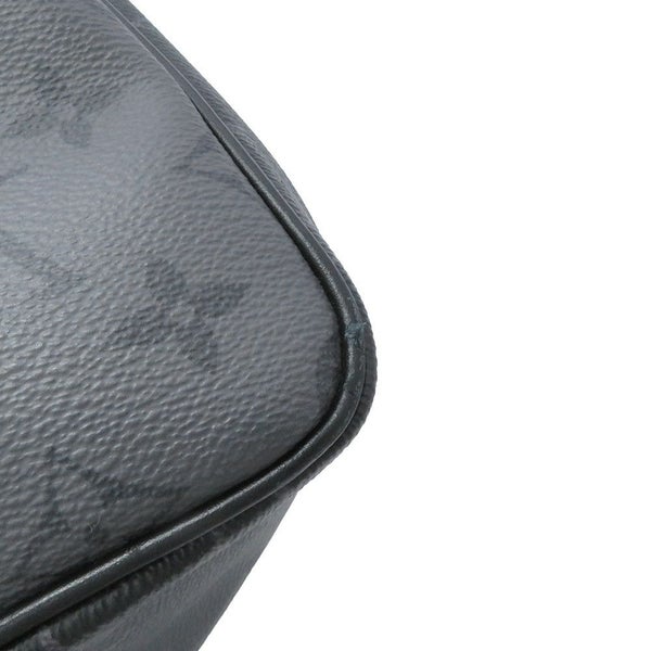 ルイヴィトン ハンドバッグ モノグラム・エクリプス リバース キーポル・バンドリエール35 M46655 2way ブラック 黒