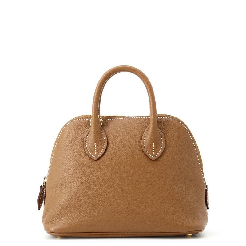 エルメス ボリード1923 ミニ ゴールド/ゴールド金具 エバーカラー K刻印 ２wayショルダー