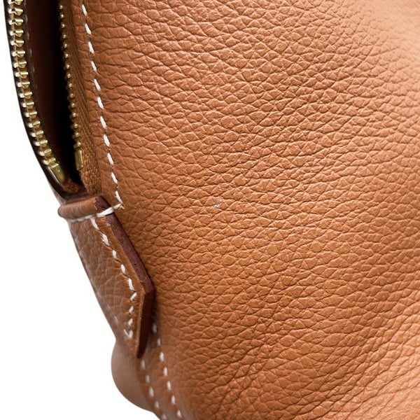 エルメス ボリード1923 ミニ ゴールド/ゴールド金具 エバーカラー K刻印 ２wayショルダー