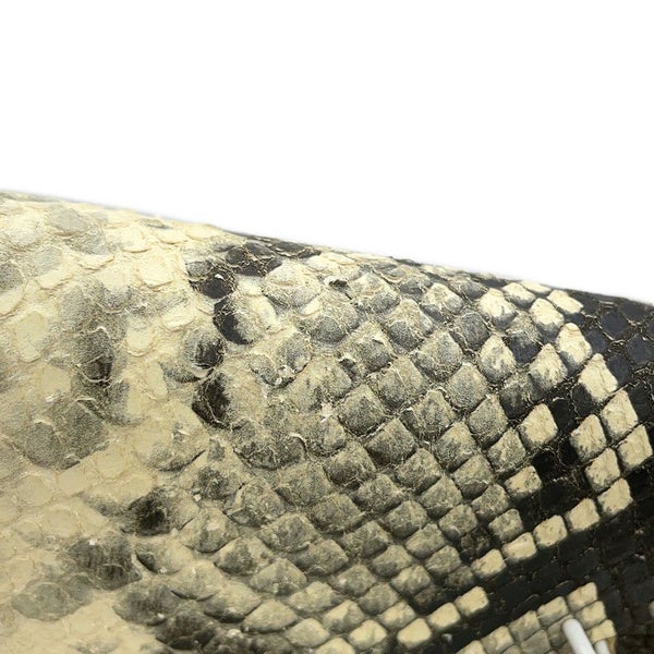 メゾンマルジェラ ショルダーバッグ スナッチト パイソン型押しレザー S56WF0156 Maison Margiela