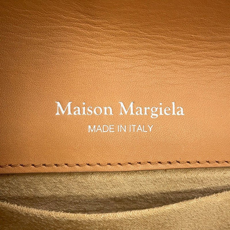 メゾンマルジェラ ショルダーバッグ スナッチト パイソン型押しレザー S56WF0156 Maison Margiela