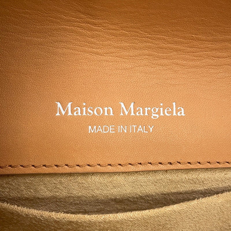 メゾンマルジェラ ショルダーバッグ スナッチト パイソン型押しレザー S56WF0156 Maison Margiela