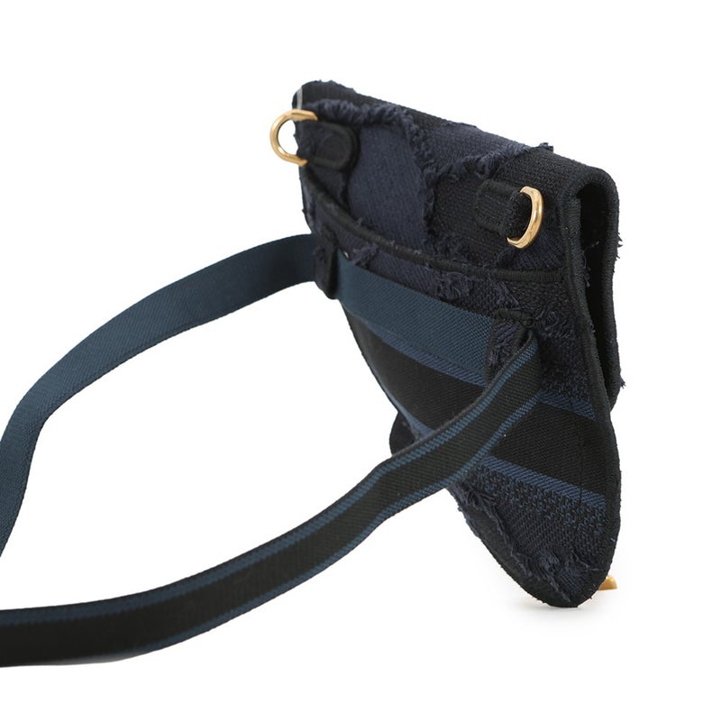 クリスチャン・ディオール ボディバッグ オブリーク サドル ウエストバッグ キャンバス S5632CWAH Christian Dior